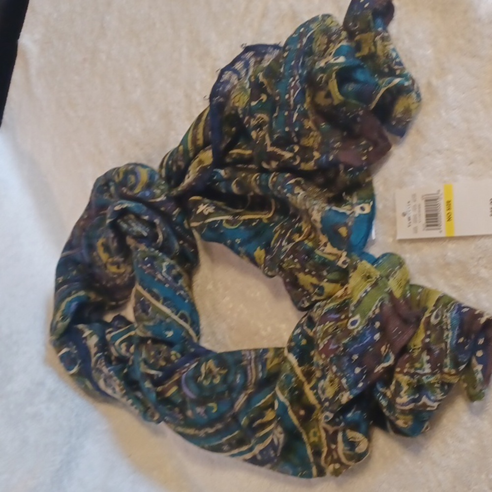 Van Heusen scarf 20x67 inches scarves blue and green